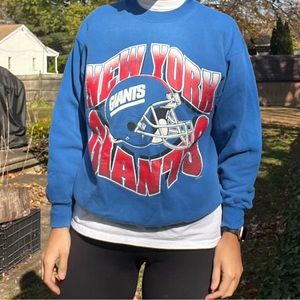 Amazing vintage NY giants crewneck sweatshirt large